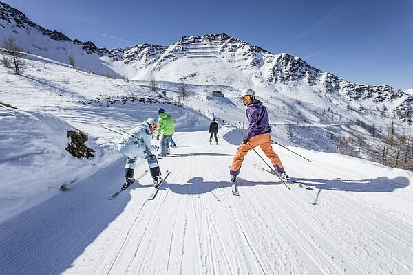 Skiing at Kals am Großglockner